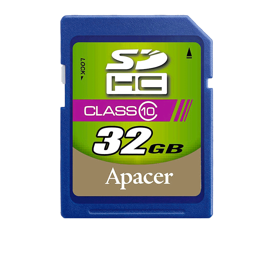 Карта памяти Apacer SDHC 32 GB class 10