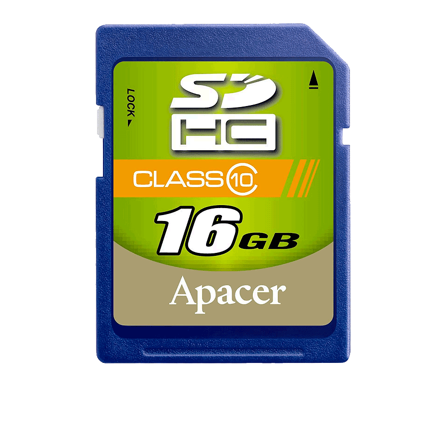 Карта памяти Apacer SDHC 16 GB class 10